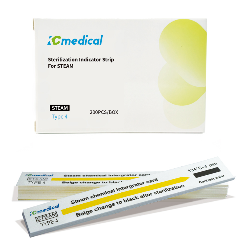 凯朝压力蒸汽灭菌化学指示卡-4类卡（英文)