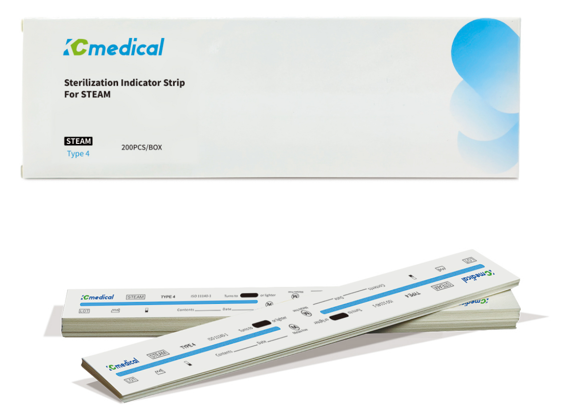 凯朝压力蒸汽灭菌化学指示卡-4类卡（英文 大尺寸双折）