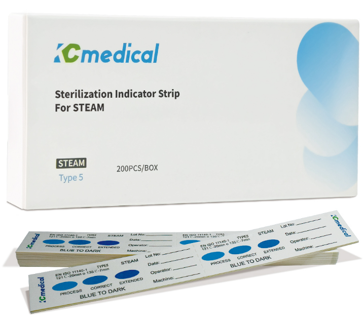 凯朝压力蒸汽灭菌化学指示卡-5类卡（英文)