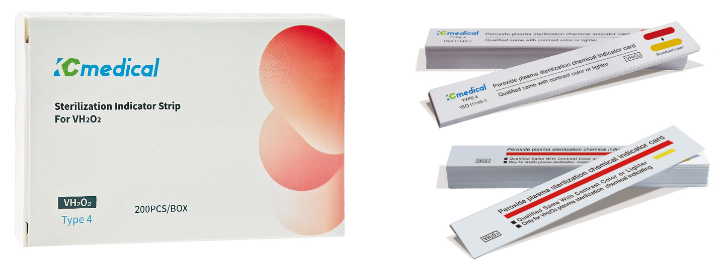 凯朝过氧化氢低温等离子体灭菌化学指示卡-4类卡（英文）